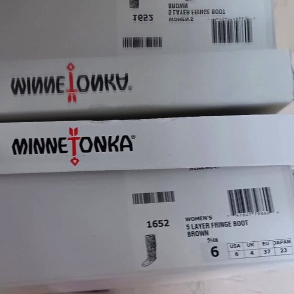 Boots Minntonka 5 Fringe - Picture 6 of 6